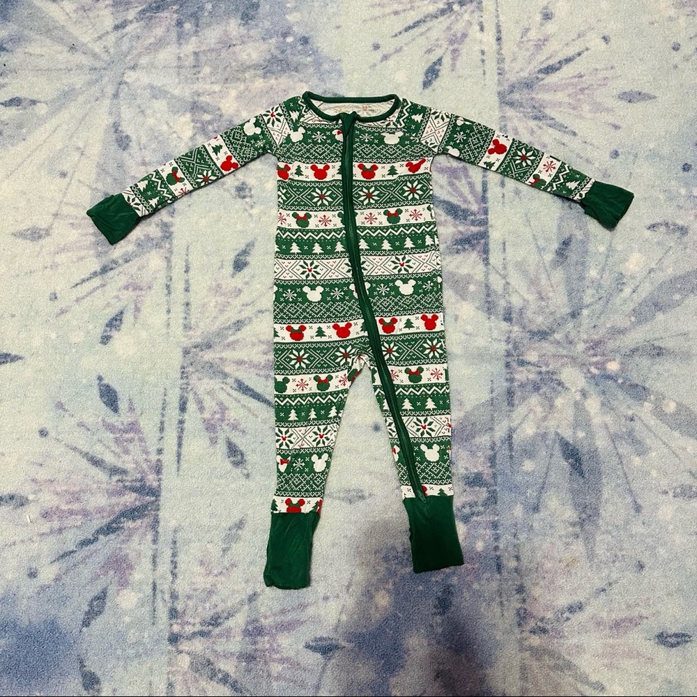Little Sleepies OG Christmas Disney Fair Isle